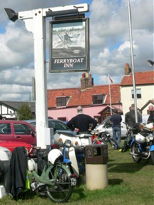 At the Ferry Boat Inn
