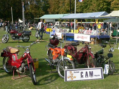 Phillips Gadabout, Puch MV50, James Superlux & Clark Scamp