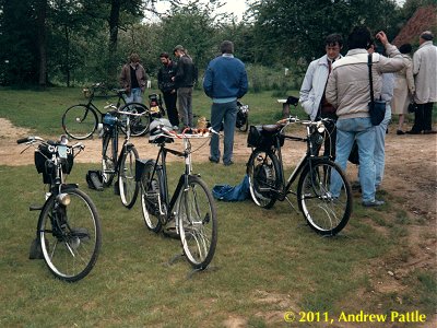 The cyclemotors on display