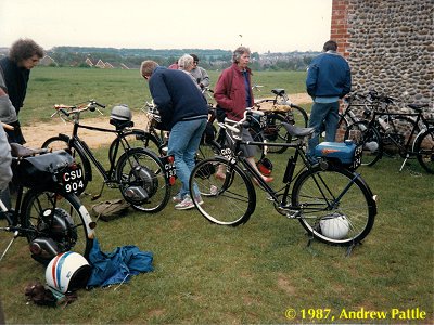 Cyclemotors on display