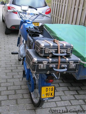 Zündapp ready for the Alternatieve Elfstedentocht