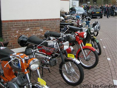 Bikes at the Alternatieve Elfstedentocht
