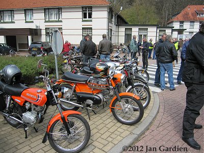 Bikes at the Alternatieve Elfstedentocht