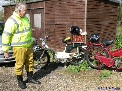 The bikes at Bromeswell