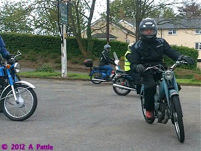 Arriving at the Fox & Hounds
