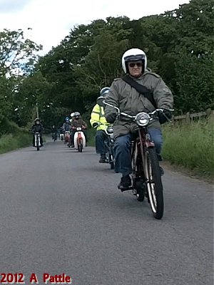 Paul riding the New Hudson