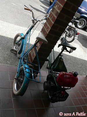 CWS Commuter bike and Clark Scamp