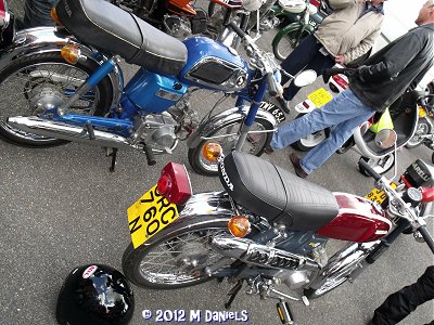 Two Honda SS50s