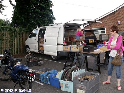 Tigerman's jumble stall