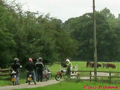 Negotiating one of the gates