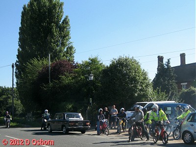 Getting ready to leave Cardington