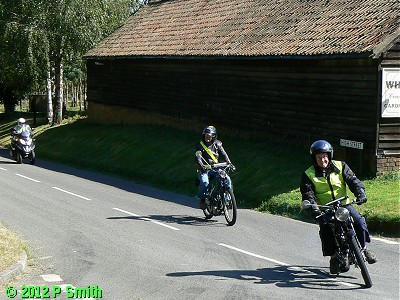 Royal Enfield lead Bown