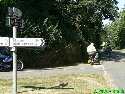 Riders take the Scenic Route
