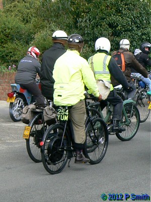Leaving Bucklesham Village Hall