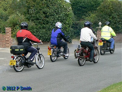 Leaving Bucklesham Village Hall