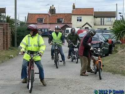 Leaving the Ferry Boat Inn