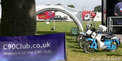 The C90 Club had a stand outside