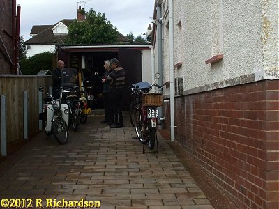 Gathering at Roy's house