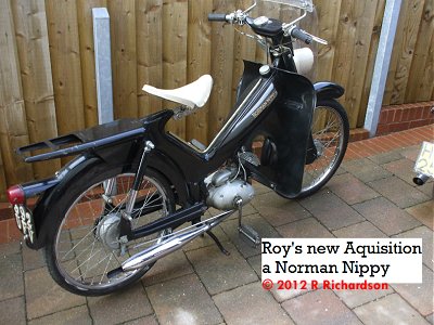 Roy's latest acquisition: a Norman Nippy