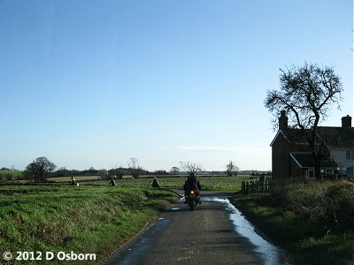 Along the lanes on Shotley peninsula