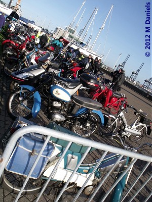 60+ bikes at Shotley