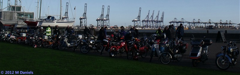 Mince Pie Run at Shotley