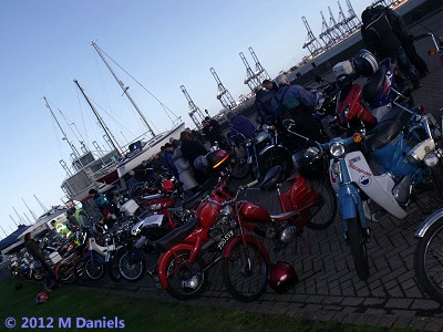 60+ bikes at Shotley