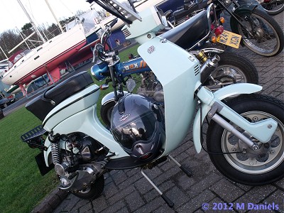 Lambretta Lui at Shotley