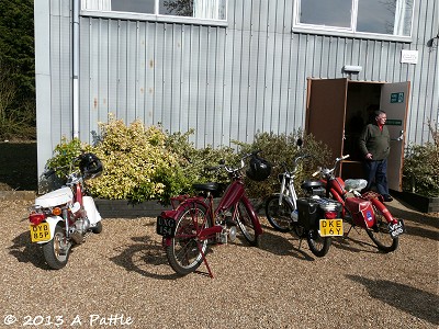 Outside Bromeswell Village Hall