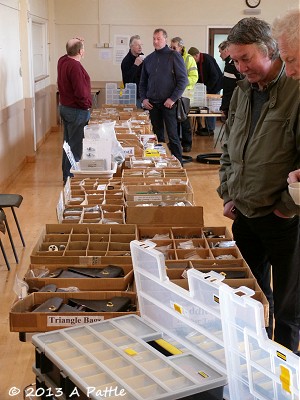 Inside Bromeswell Village Hall