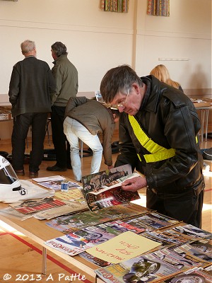 Inside Bromeswell Village Hall