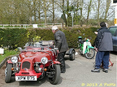 Lomax and C90 at the Rising Sun