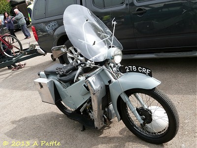 Velocette at the Rising Sun