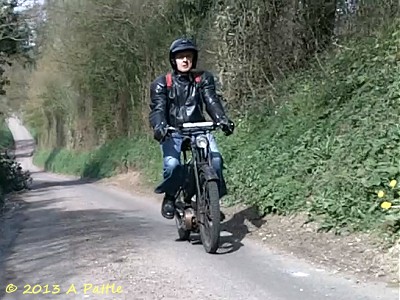 Autocycle on the Nasty Run