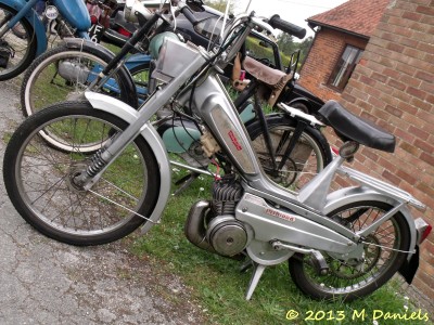 Mobylette 51V at Lord Thurlow Village Hall