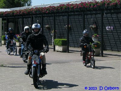 Setting off on the ride