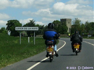 Approaching the destination
