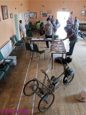 Inside Bucklesham Village Hall