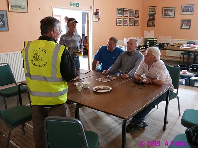 Inside Bucklesham Village Hall