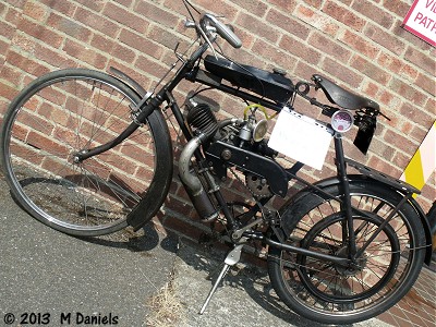 Rivildaw 2-speed outside Bucklesham Village Hall