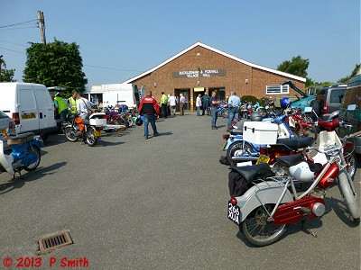 Outside Bucklesham Village Hall