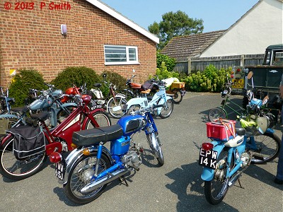 Outside Bucklesham Village Hall