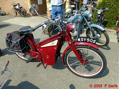 New Hudson outside Bucklesham Village Hall