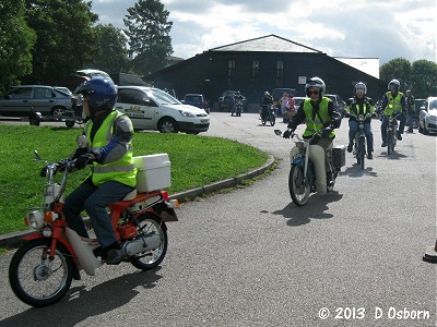 Setting off on the run