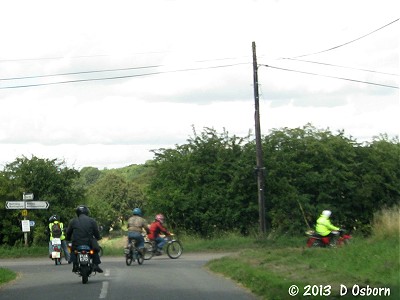On the return journey