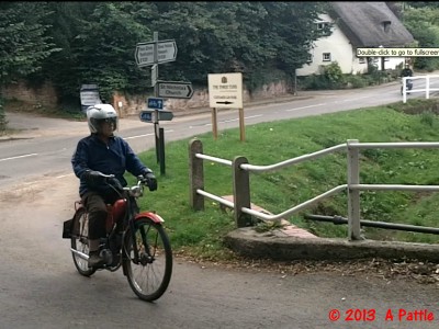 At the lunch stop