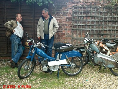 At the lunch stop