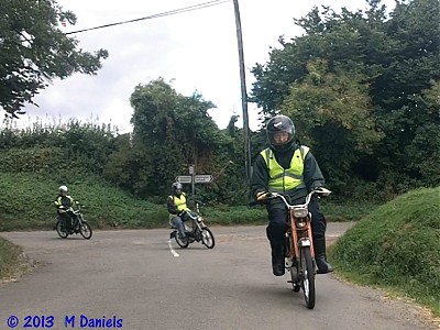 On the outward journey