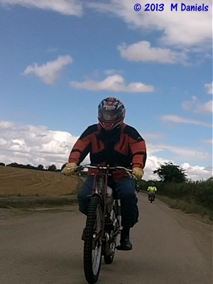 On the return journey