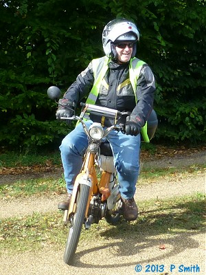 Leaving Cardington Village Hall